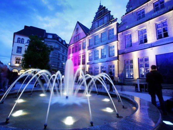 Nachtansichten Bielefeld: Alter Markt