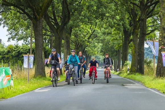 Die Veranstaltung Sattel-Fest ist das größte Fahrrad-Event seiner Art in Nordrhein-Westfalen. 