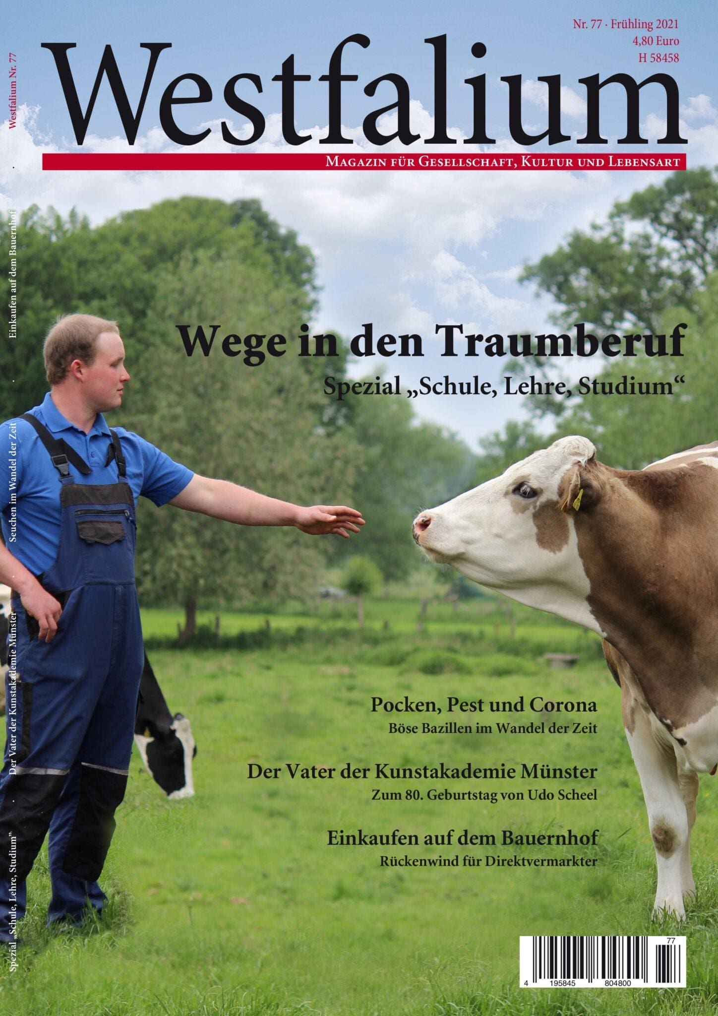 Westfalium Westfalen Magazin Nr. 77 Titel - Frühjahr 2021