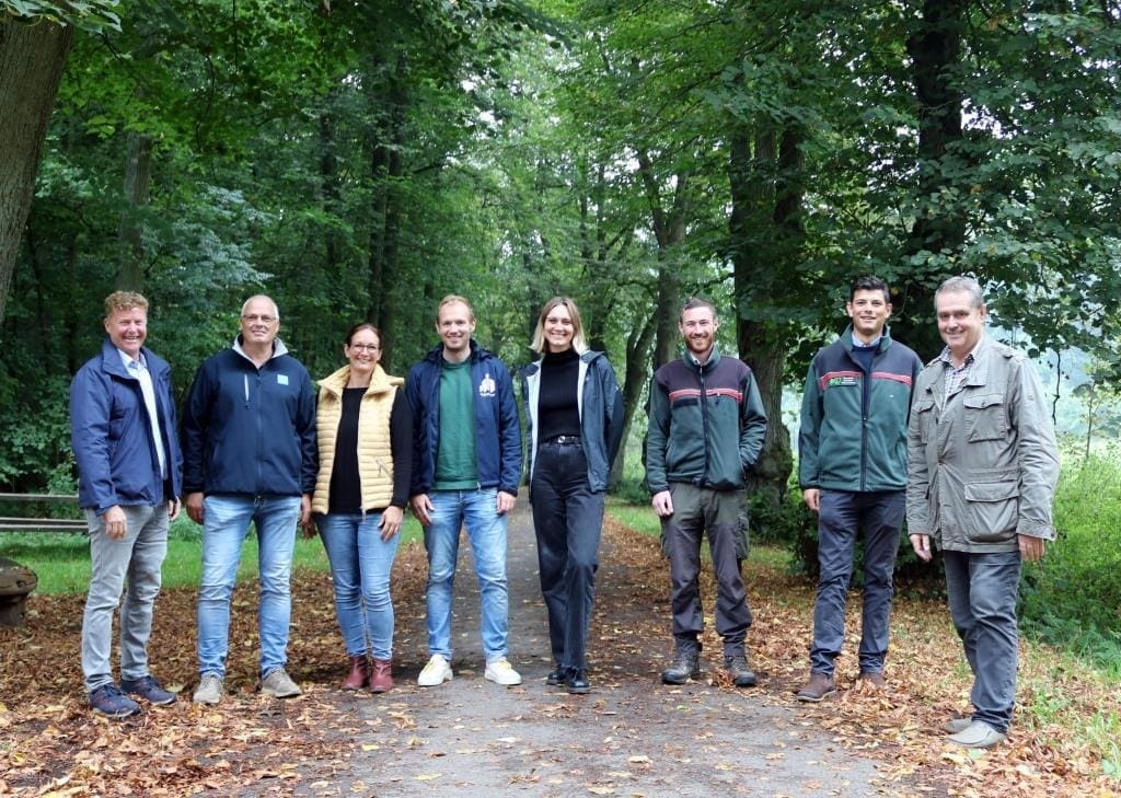 Campuswald in Paderborn mit 25.000 Bäumen