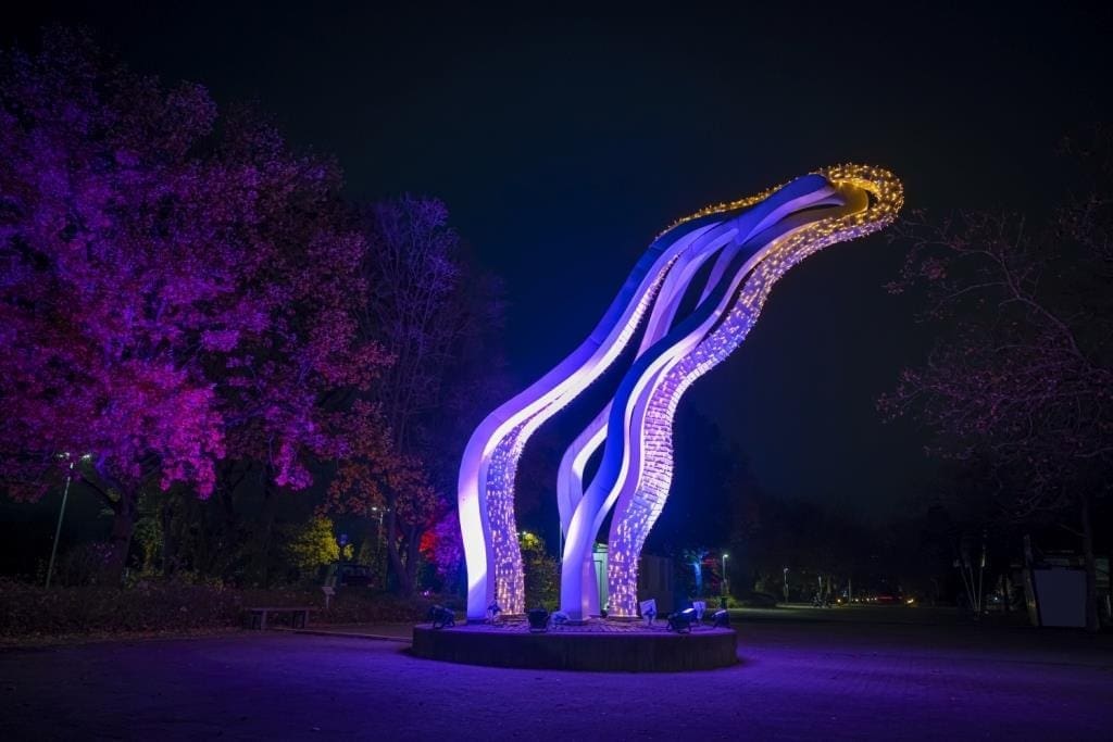 Lichterglanz im Allwetterzoo Münster