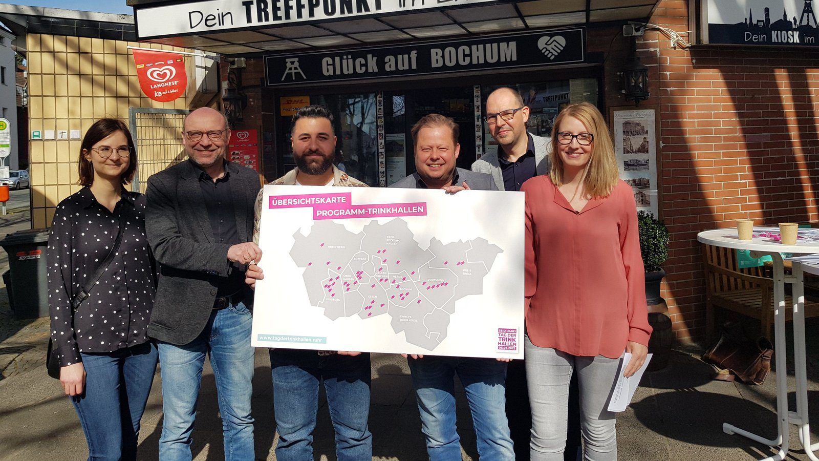 Wo genau Trinkhallenprogramm mit RTG-Unterstützung stattfindet ist auf einer Karte zu sehen - Foto RTG