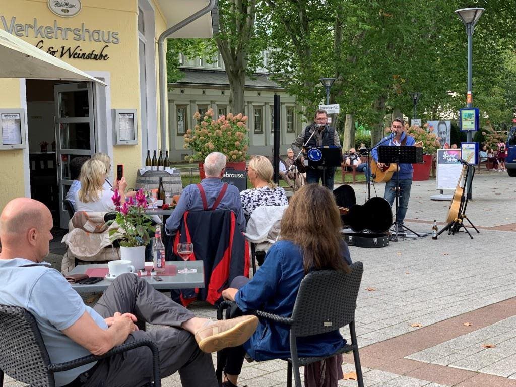 Sommerbühne in der Innenstadt von Bad Oeynhausen