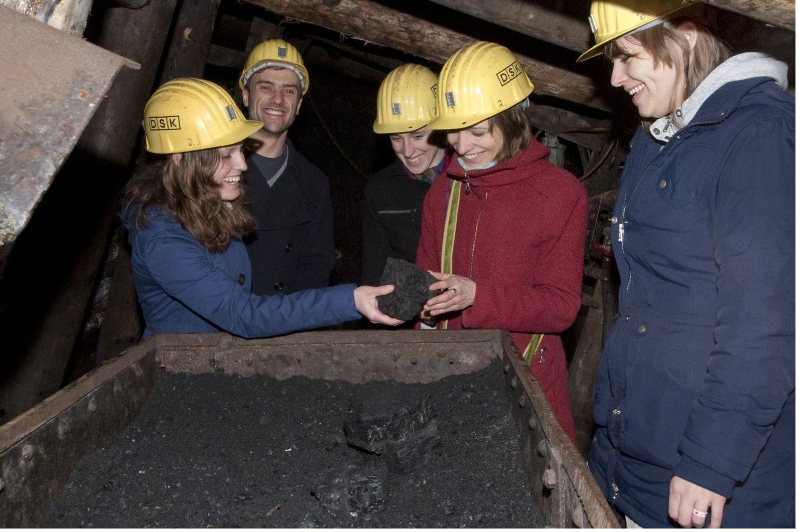 Im Besucherbergwerk der Zeche Nachtigall sollte man auch im Sommer eine Jacke tragen. Foto - LWL/Appelhans