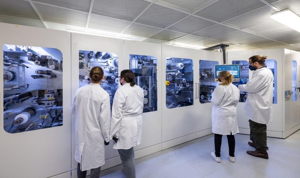 Batterieforschung mit erweiterter Produktion