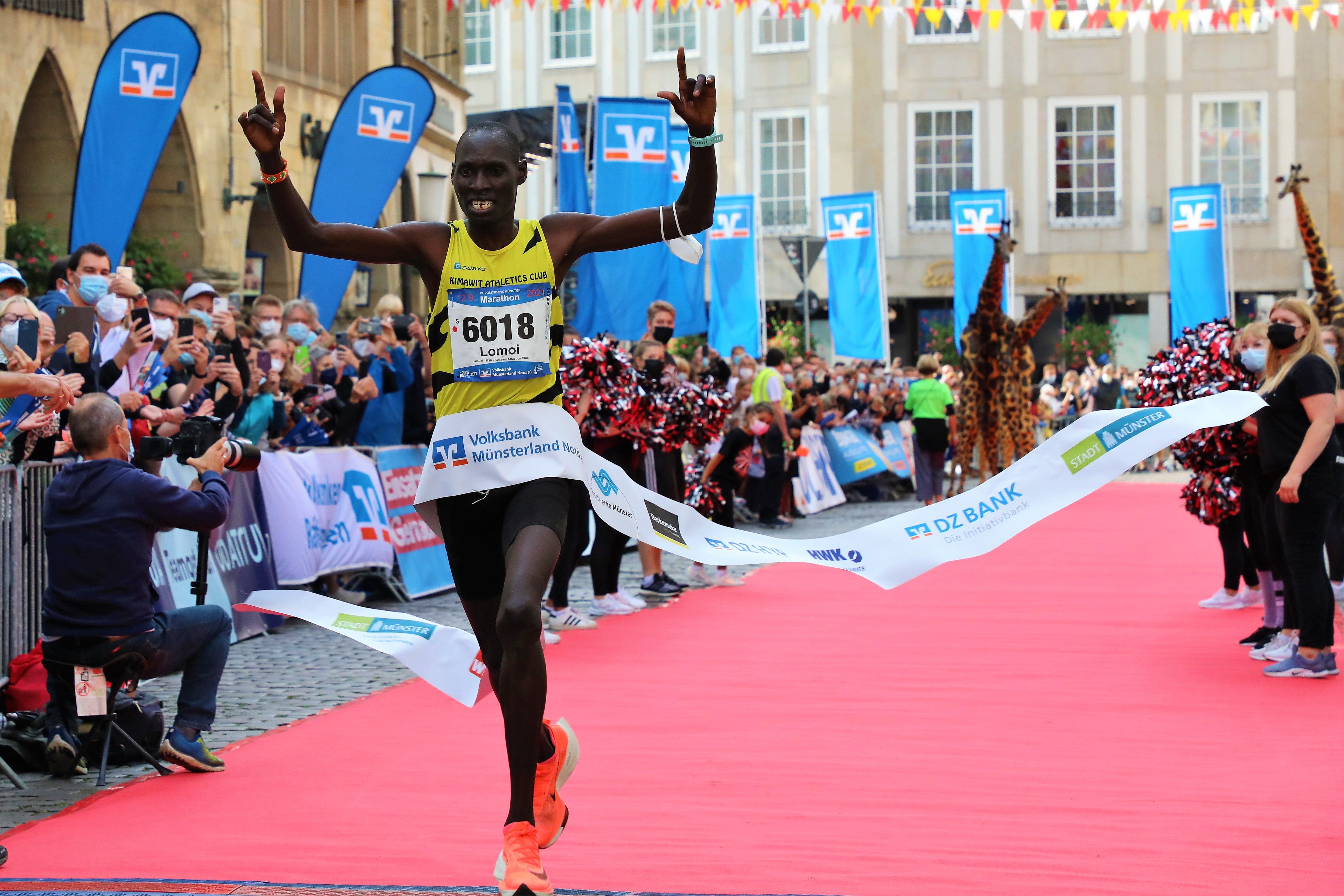 Rekordmarke beim Münster Marathon "geknackt"