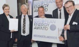 Energy Award für den HSK - Photovoltaik auf Deponien