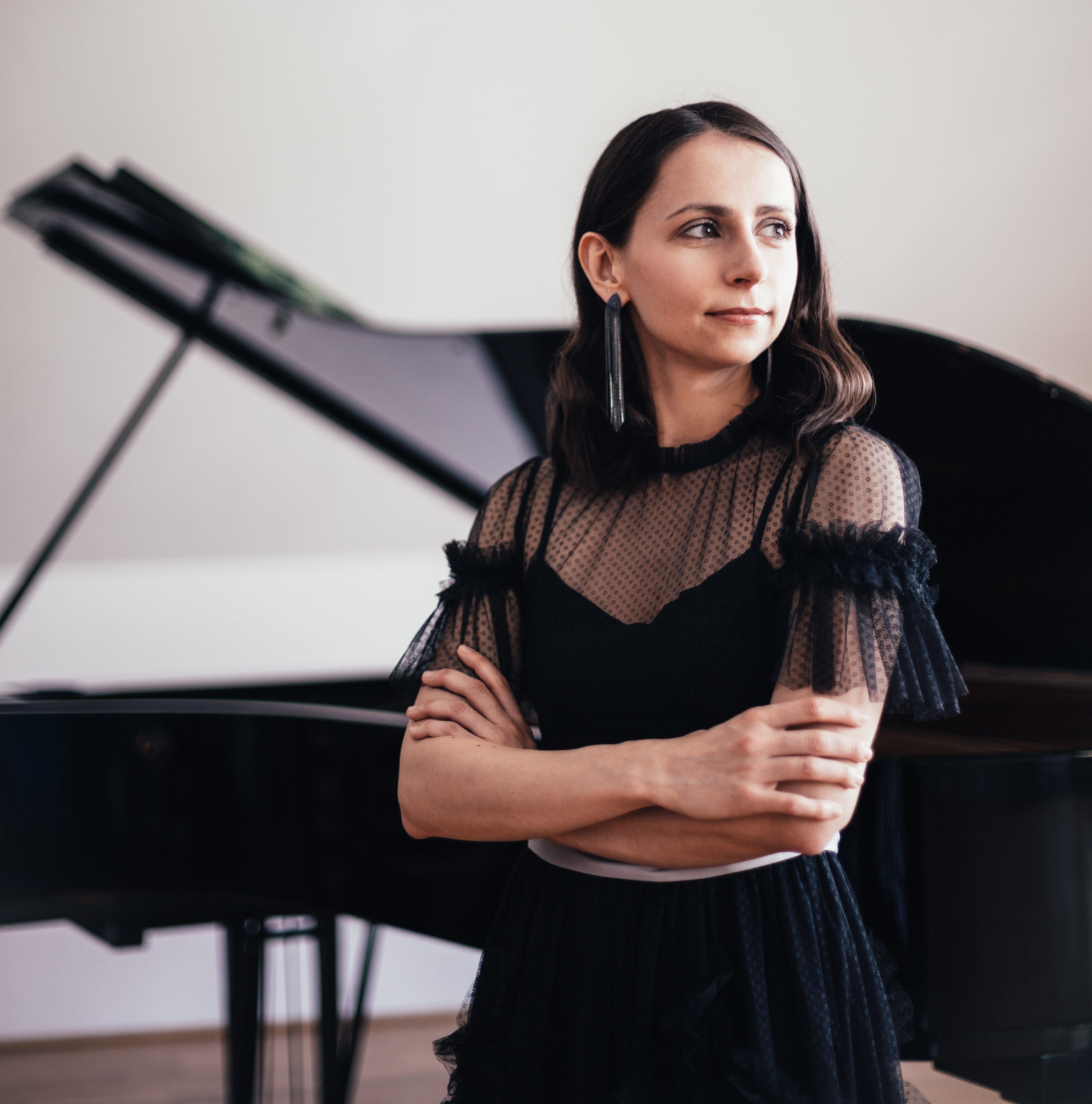Anna Khomichko kommt aus Köln und spielt Werke von den Bach-Söhnen, die das Musikgenie Mozart sehr beeinflusst haben. Foto - Sihoo Kim