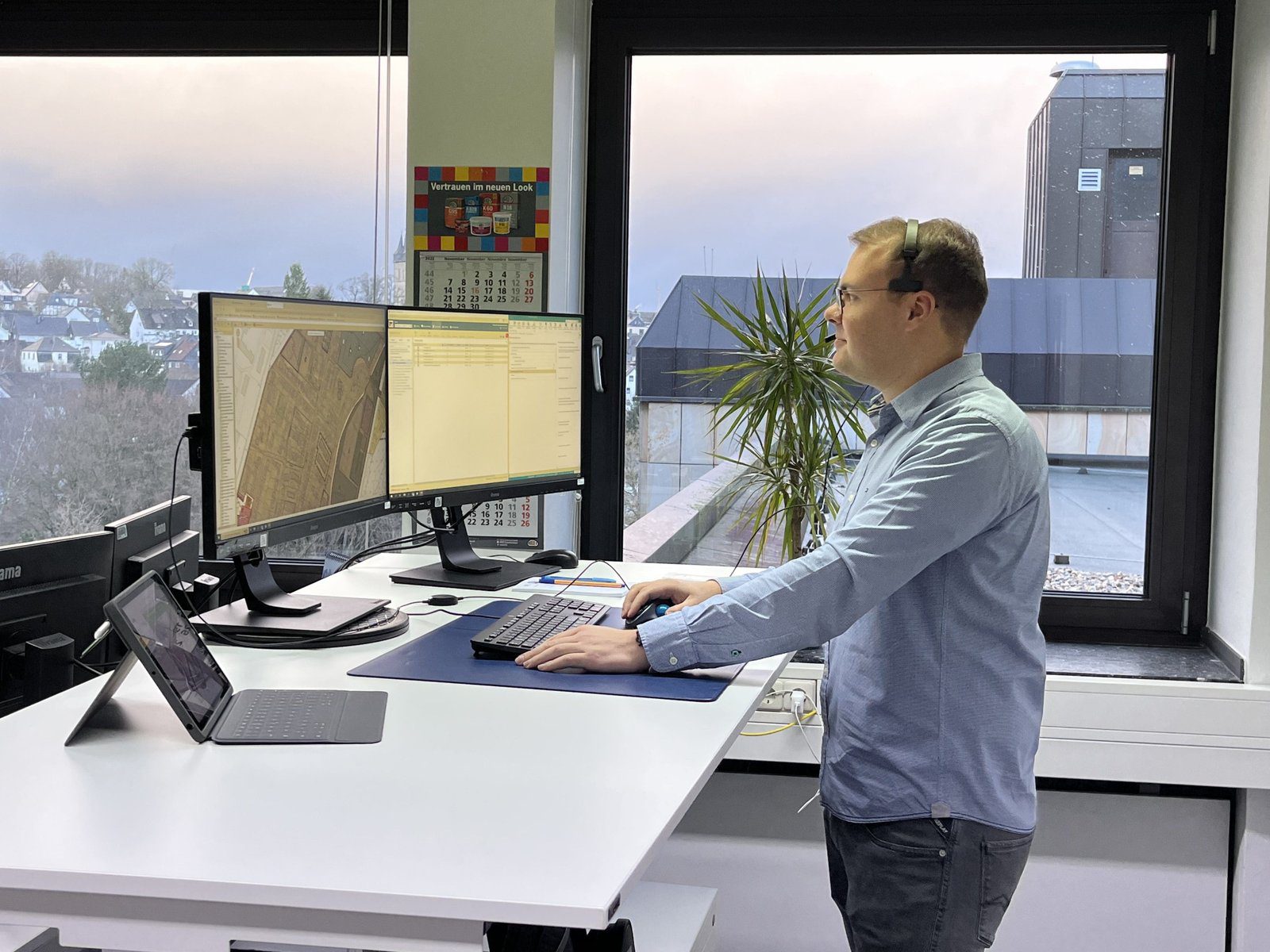 Gute Erfahrungen haben die Beteiligten im Hochsauerlandkreis in den vergangenen eineinhalb Jahren mit der digitalen Bauanträgen gemacht - Foto Pressestelle HSK