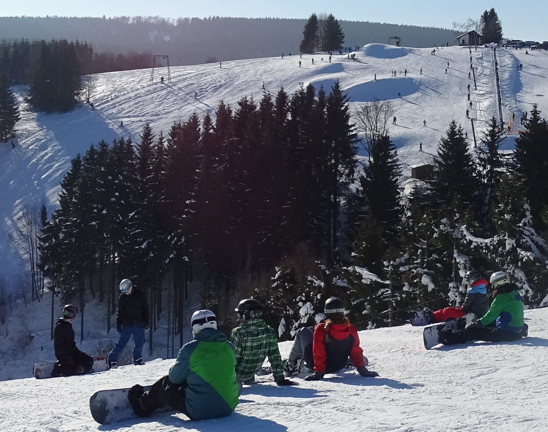 Skidorf Neuastenberg bei Familien beliebt