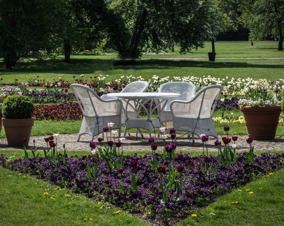 Gartenmöbel aus Polyrattan sind sehr praktisch