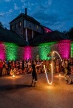 "Luise heizt ein" ist am 1. Juli 2023 in Balve-Wocklum ein Höhepunkt des Ferromone-Festivalsommers in Südwestfalen - Foto Stephan Sensen