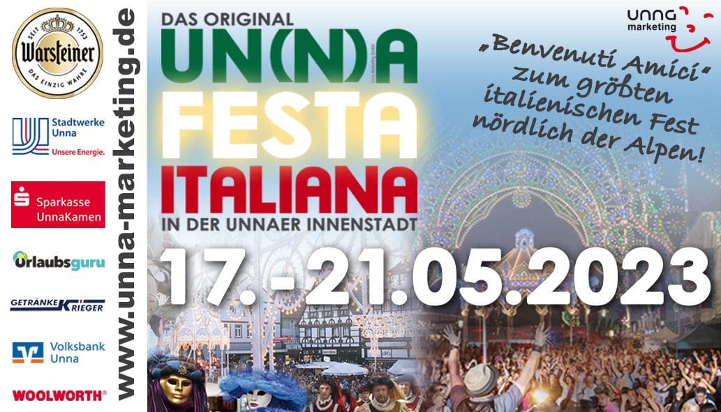 Unna Unna Festa Italiana: Stadtfest der Superlative • Westfalen erleben