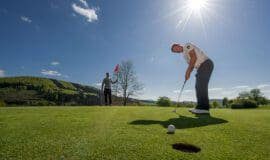 Der Panorama-Golfplatz in Winkhausen ist vom 8. bis 11. Juni Austragungsort der Sauerland Golf Open - Foto Klaus-Peter Kappest