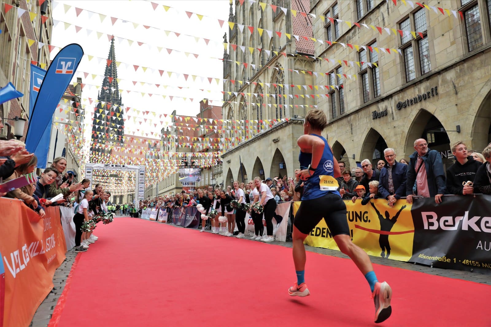 Laufspektakel in Münster wirft Schatten voraus
