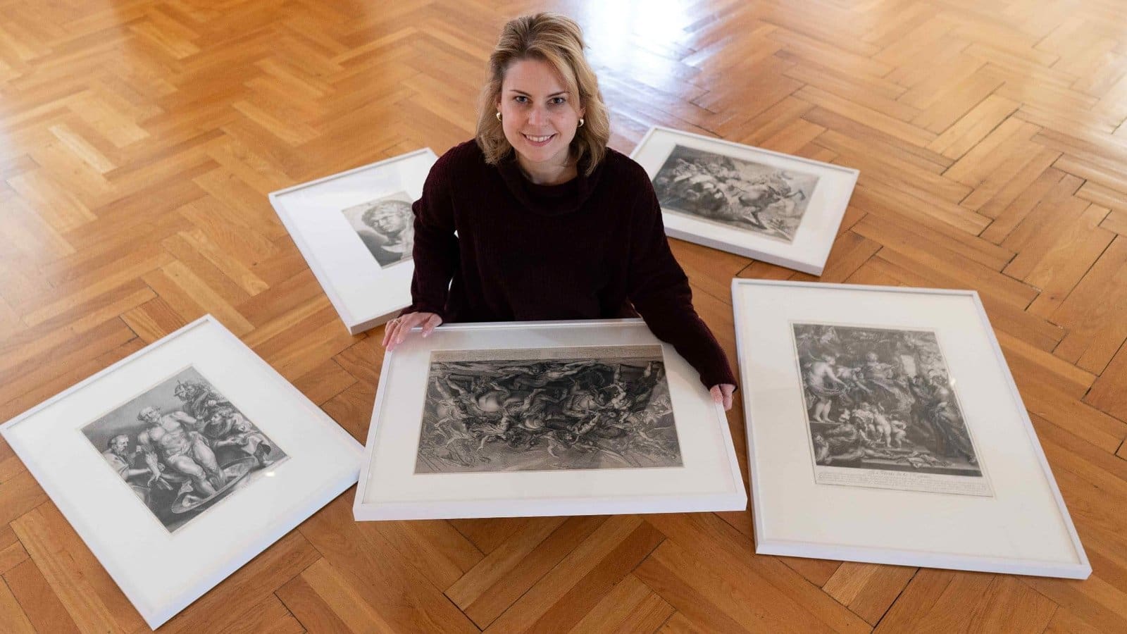 Dr. Louisa Thomas, Kuratorin der Ausstellung „MACHT. Rubensgrafik I“ im Siegerlandmuseum. Vorträge zur Ausstellung finden am 23. November und am 12. Dezember statt, eine Kuratorinnenführung am 17. Dezember - Foto: Siegerlandmuseum